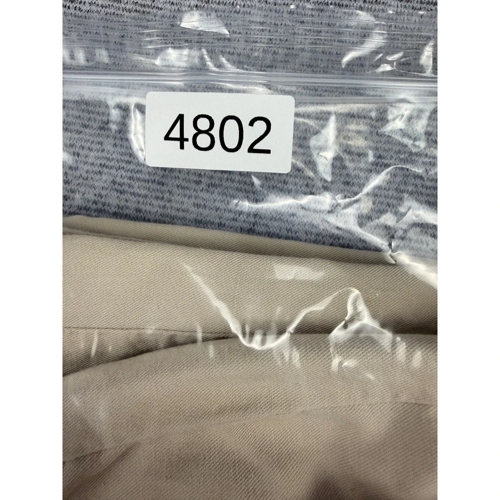 Quince Drapey Twill Pleated Trouser Oatmilk Beige Wide Leg Pants 8
